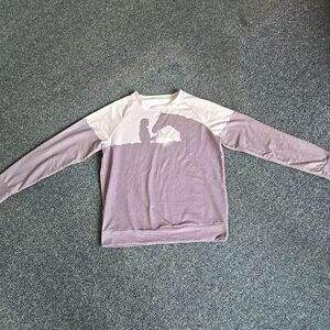 Gray Girl & Horse Sweatshirt